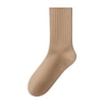 thumbnail image 4 of DHFJKG Mid Calf Socks For Women Solid Color Casual Moisture Wicking Summer Sports Socks, 4 of 4