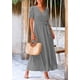 thumbnail image 3 of Vestido PRETTYGARDEN Floral Boho Maxi Cruzado con Escote en V Talle S, 3 of 8