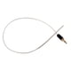 thumbnail image 2 of Cable pastilla piezoeléctrico duradero superdelgado debajo del sillín para guitarra negro y plateado, 2 of 7