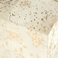 thumbnail image 2 of Victorian Hair on Hide with Gold Spots Ottoman, 2 of 7