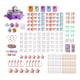 thumbnail image 1 of Kit De Manualidades De Juguetes Para Niñas, Conjunto De Manualidades, Kit De Fabricación De Joyas Para El Día De San Valentín, 362 Piezas, 1 of 8