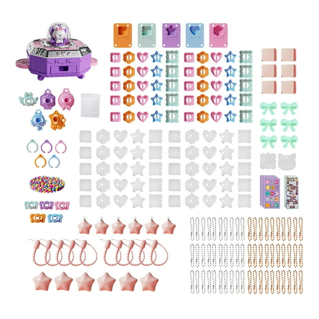 Kit De Manualidades De Juguetes Para Niñas, Conjunto De Manualidades, Kit De Fabricación De Joyas Para El Día De San Valentín, 362 Piezas