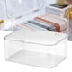 thumbnail image 5 of Caja de almacenamiento de escritorio Sincero plástico transparente GRAN capacidad con tapa a prueba de polvo, 5 of 10