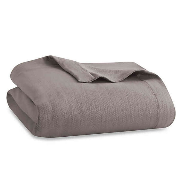 Wamsutta Micro Cotton Dream Zone King Blanket in Charcoal ...