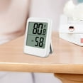 thumbnail image 2 of LYCAQL 2 In 1 Outdoor Digital Hygrometer Indoor Thermometer Humidity Meter Room Thermometer with Temperature and Humidity Monitor Mini Hygrometer Thermometer, 2 of 4