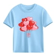 thumbnail image 1 of hengsof T-Shirt Graphique à Manches Courtes Imprimé pour Enfants, 1 of 3