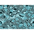 thumbnail image 1 of Ahgly Company Machine Washable Indoor Rectangle Transitional Medium Teal Green Area Rugs, 5' x 7', 1 of 7