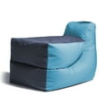 Jaxx Prado Outdoor Bean Bag Chaise Lounge Chair, Lagoon Blue
