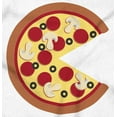 thumbnail image 2 of His Hers Matching Set Pizza Lovers Plus Size Crewneck Graphic Tee Shirt Brisco Brands 2X, 2 of 5