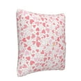 thumbnail image 2 of Bingfone Cute Hand Drawn Hearts Linen Throw Pillow Covers Cushion Case Pocket Button Vintage Farmhouse Pillowcase-16"x16", 2 of 9