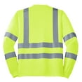 thumbnail image 6 of CornerStone CS409 Mens ANSI 107 Class 3 Long Sleeve Snag-Resistant Reflective T-Shirt, 6 of 6