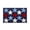 B, variant on Eespoir Patriotic Bathroom Rug, Decorative Star Print Red White Blue Door Mat, for Anniversary 4th of July Independence Day Home Decoration, 16" x 24",Blue
