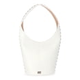 thumbnail image 2 of Madden NYC Women's Studded Bucket Shoulder Bag, White, 2 of 6
