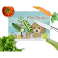 thumbnail image 2 of Carolines Treasures Christmas Tree and Chocolate Brown Poodle Glass Cutting Board Large 12H x 16W multicolor, 2 of 2