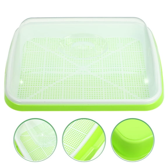 SWETRACE 1Set Mung Bean Sprouting Tray for Indoor Growing 34x0.3937x25x0.3937x4x0.3937in