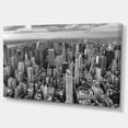 thumbnail image 2 of Panoramic Aerial View of Manhattan - Modern Cityscape Canvas Art Print, 2 of 3