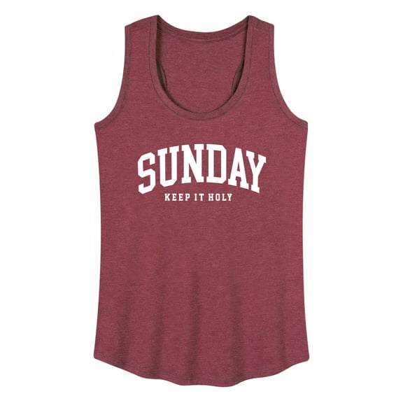 Instant Message - Sunday Keep It Holy - Women's Racerback Tank Top