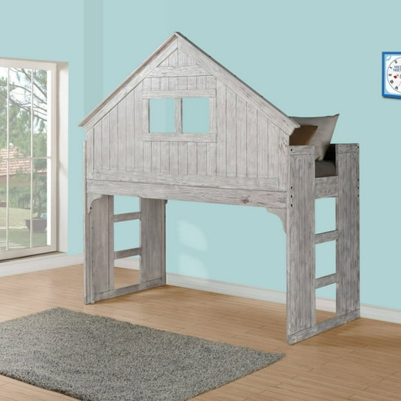 Pine Wood Full Loft Beds