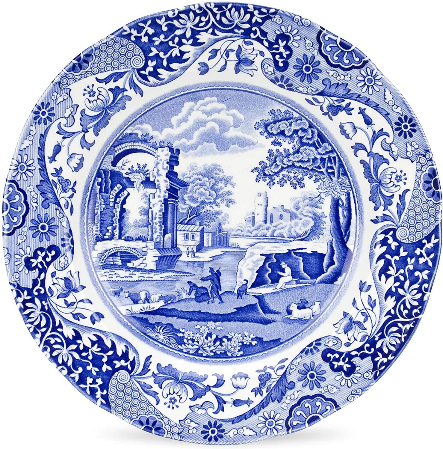 spode blue italian dinner plates set of 4 handmade tradition spode s blue italian is one of the most important designs in british ceramic history by visit the spode store walmart com
