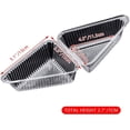 thumbnail image 2 of XmhyTop 100 Pcs Hinged Cheesecake Container Clear Plastic Cake Slice Pie Box Take out Container for Small Pies/Cakes/Salad, 2 of 2
