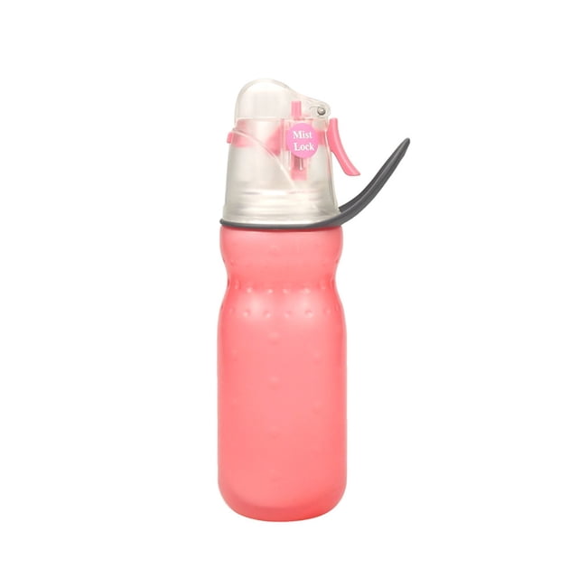 Precio reducido por tiempo limitado!470ml 16.5fl Oz Ejercicio de verano, Agua potable Eliminar calor, Doble capa Mantener frío, Taza de agua rociada