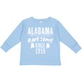 thumbnail image 3 of Inktastic Alabama Awesome Since 1819 Boys or Girls Long Sleeve Toddler T-Shirt, 3 of 5