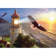 thumbnail image 1 of Cuadros Decorativos Kit de pintura de diamantes DIY, águila y faro, taladro redondo completo, artesanías Sywqhk Nuevos Originales, 1 of 9