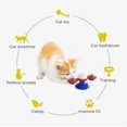 thumbnail image 2 of Windmill Cat Toys Interactive Pet Toys for Cats Puzzle Cat Game Toy with Turntable for Kittens, 2 of 5