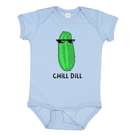 

Inktastic Chill Dill Boys or Girls Baby Bodysuit