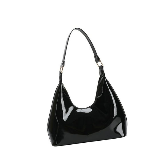 FENOHREFE Fashionable Women's PU Leather Shoulder Bag with Large Capacity Underarm Purse Satchel for Work and Social Gatherings