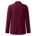 thumbnail image 4 of Women's Stretch Blazer Jacket Long Sleeve Slim Fit Casual Office Suit Coat, 4 of 6