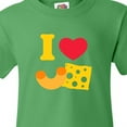 thumbnail image 4 of Inktastic I Heart Mac and Cheese Youth T-Shirt, 4 of 5
