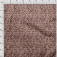 thumbnail image 4 of oneOone Cotton Cambric Brown Fabric Batik Fabric For Sewing Printed Craft Fabric By The Yard 56 Inch Wide-NS, 4 of 6