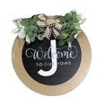 thumbnail image 2 of YAOMOBB Couronne Décorative de Ferme pour Porte d'Entrée avec Fausse Décoration de Fleurs Style Rural, 2 of 6