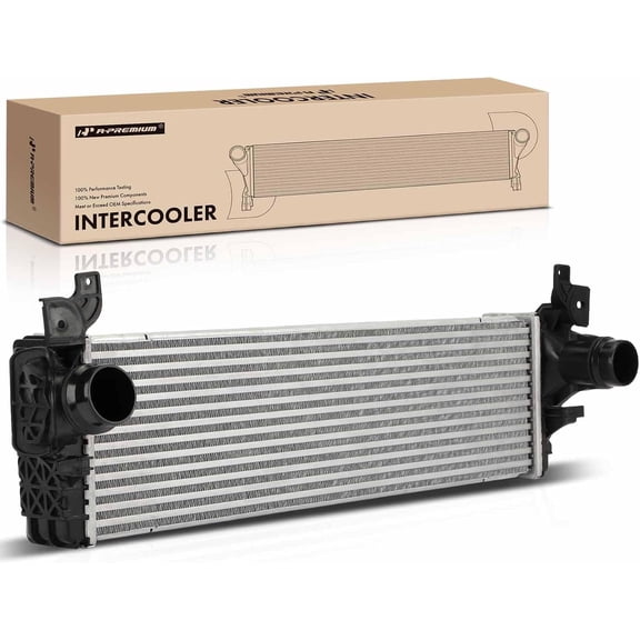 A-Premium Turbo Intercooler Compatible with Chevrolet Colorado 2016-2022 & GMC Canyon 2016-2021, 2.8L