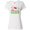 AA-White, variant on Mommy Claus with Christmas Santa Hat and Snowflakes Women's T-Shirt