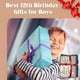 thumbnail image 3 of LHSHID 13th Birthday Gifts for Boys Blue Happy 13th Birthday Blanket 13 Year Old Boy Girls Gift Ideas 13th Birthday Decorations Gift Throw Blanket for Teen Son Grandson Nephew 60x80in, 3 of 6