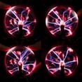 thumbnail image 2 of New Plasma Ball Lamp Touch Sensitive Party Magical Electrostatic Red Color Crystal Ball for Halloween (Evil Dragon), 2 of 6