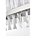 thumbnail image 6 of Serephina 36 inch crystal bath sconce in chrome, 6 of 8