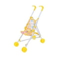 thumbnail image 3 of Carrito de juguete en miniatura CUTICAT cochecito de muñecas 10 pulgadas amarillo, 3 of 8