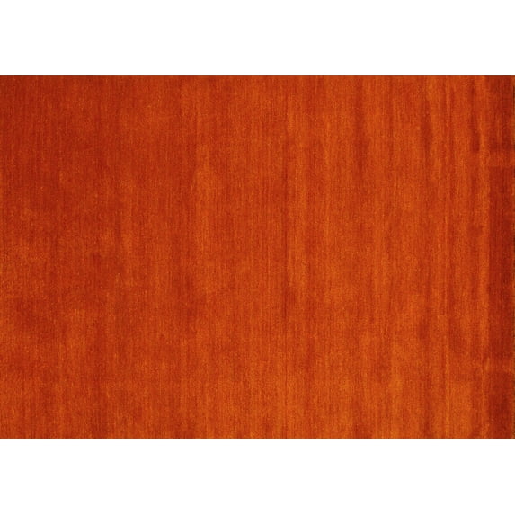 Ahgly Company Machine Washable Indoor Rectangle Abstract Yellow Contemporary Area Rugs, 2' x 5'