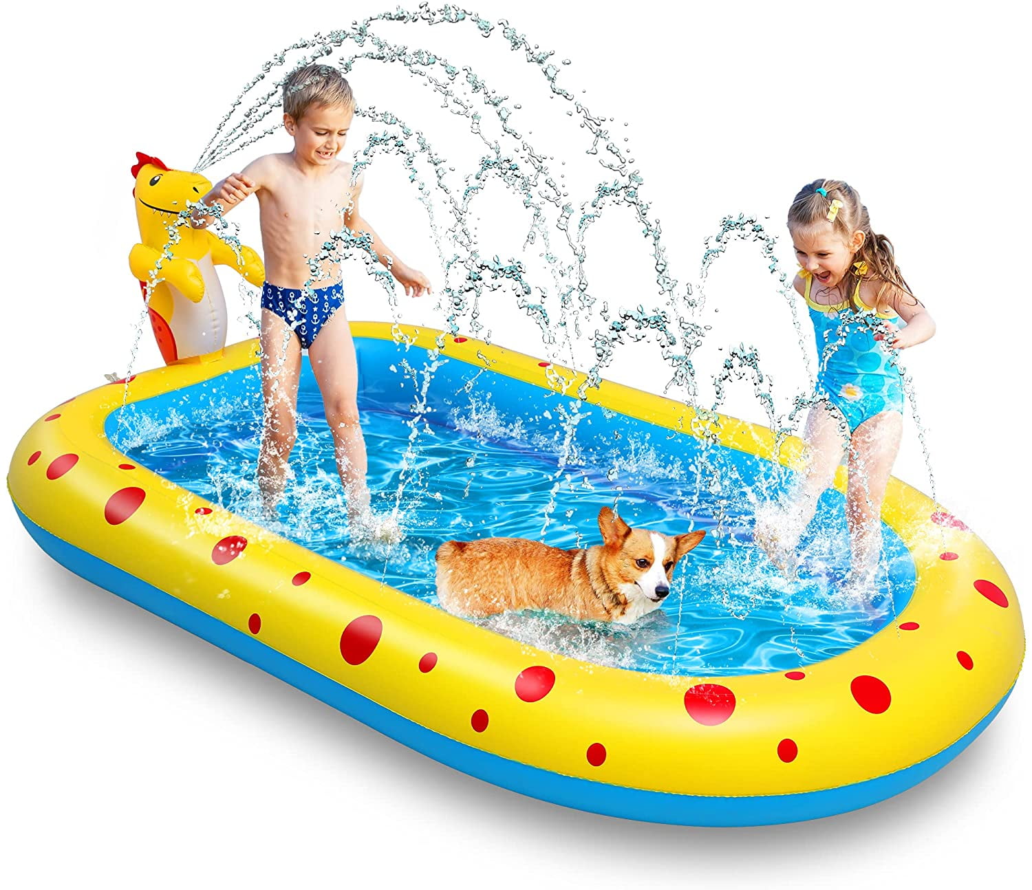 2021 Home Swimming Pool Children Inflatable Baby Bath Dry Pool Play 