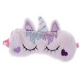 thumbnail image 4 of Niños Adultos Máscaras para los ojos Máscara para dormir con los ojos vendados para los ojos Púrpura Zulema Máscara de ojos unicornio, 4 of 8