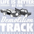 thumbnail image 2 of CafePress - Demo Derby Life Is Better A - Cute Infant Baby Football Bodysuit, 2 of 3
