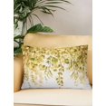 thumbnail image 2 of Waterproof Outdoor Throw Pillows with Inserts 12"x20", Yellow Eucalyptus Leaves Soft Decorative Pillowcases for Couch Bedroom, Spring Floral Summer Botanical Pillow Covers for Sofa Living Room, 2 of 8