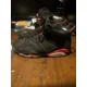 thumbnail image 2 of Ni - ke Size 14 Ni - ke Air Jordan 6 Retro Black 4 Infrared 3 2019 Bred 3846 12 -0 11 Grape, 2 of 5