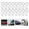 thumbnail image 2 of 50pcs Car Seat Installation Hooks Camper Hooks Multifunctional Hook Car Seat Cover Fixing Hooks Metal Hooks Rv Storage Door Hooks Car Seat Hanger, 2 of 3