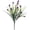 Purple, variant on 1Pc 13.7" Outdoor Artificial Flowers Bush, Vibrant Red Fake Calla Lily Cluster, Weatherproof Greenery Planter Filler for Yard Cemetery Grave