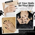 thumbnail image 6 of modelones Gel Nail Polish, 1 Pcs 15 ML Black Gel Polish Pure Black Nail Polish Spring Summer Color Nails Soak Off Nail Art Manicure Home Gift for Women Girl, 6 of 9