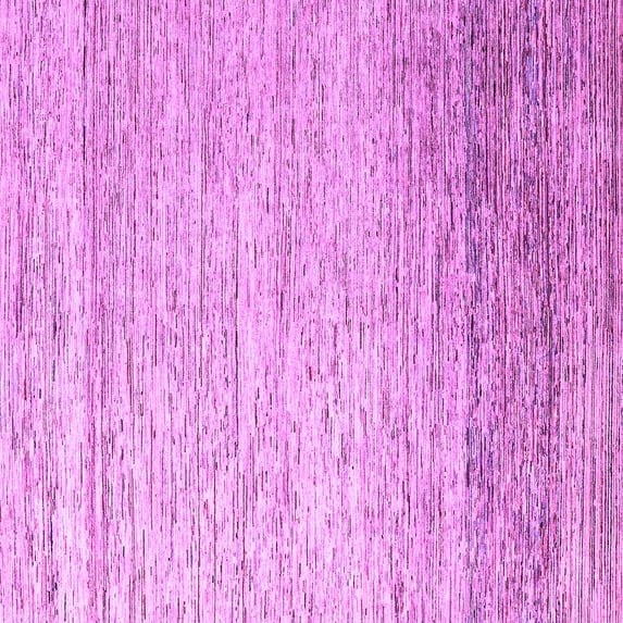 Ahgly Company Indoor Square Oriental Purple Modern Area Rugs, 8' Square